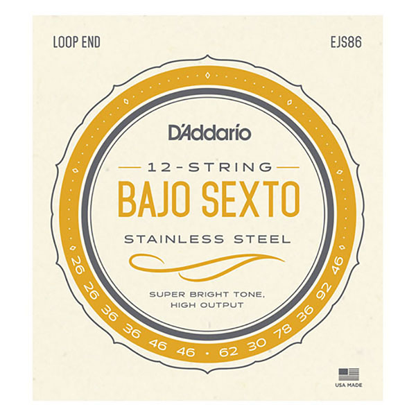 DADDARIO BAJO SEXTO Струны для бахо сексто, 26-92