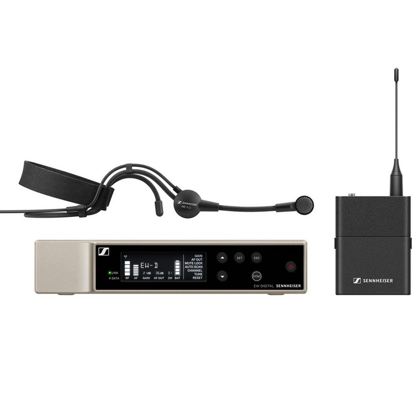 SENNHEISER EW-D ME3 SET (R4-9) Радиосистема с головным микрофоном