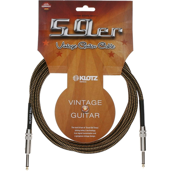 KLOTZ VIN-0450 59 VINTAGE 4.5М Инструментальный кабель