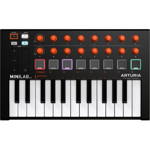 ARTURIA MINILAB MKII Orange Edition MIDI-клавиатура