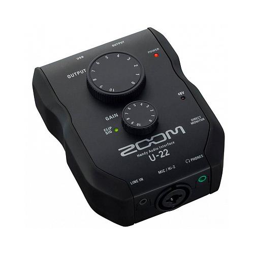ZOOM U-22 Ручной аудиоинтерфейс