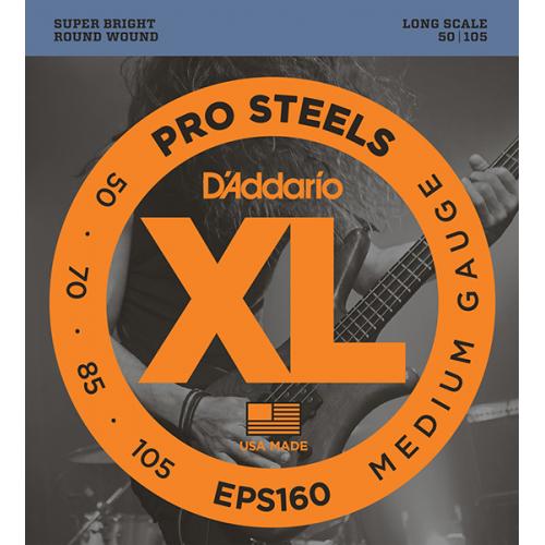 DADDARIO PROSTEELS EPS160 Струны для бас-гитары, 50-105