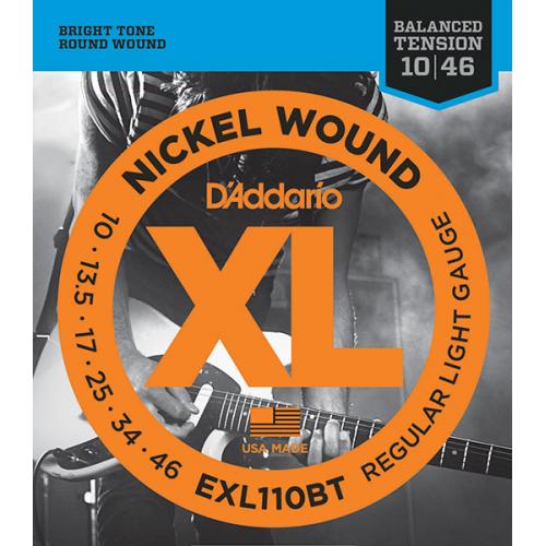 DADDARIO NICKEL WOUND EXL110BT Струны для электрогитары, 10-46