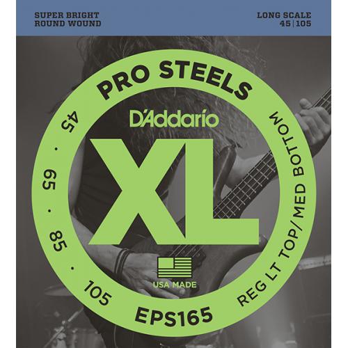 DADDARIO PROSTEELS EPS165 Струны для бас-гитары, 45-105