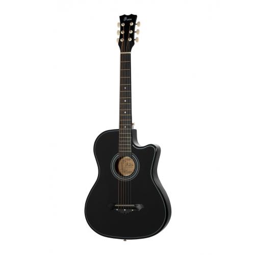 FOIX FFG-1038BK Акустическая гитара черная с вырезом 
